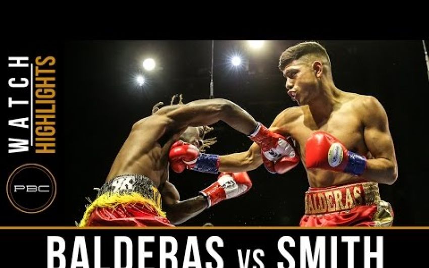 Balderas vs Smith HIGHLIGHTS: April 9, 2017 - PBC on FS1