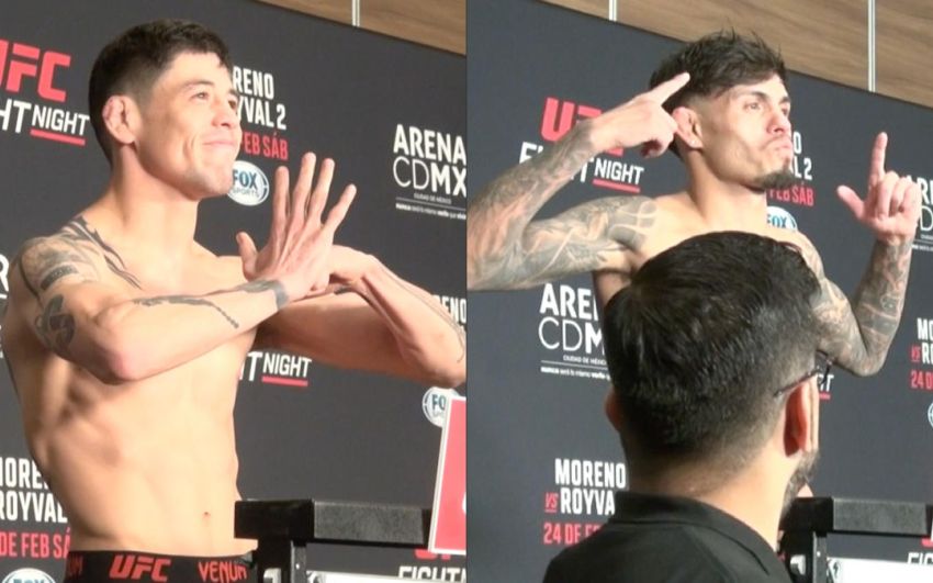Результаты взвешивания UFC Fight Night 237