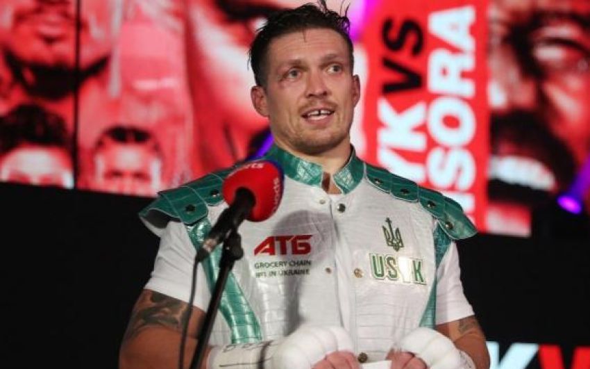 Александр Усик отреагировал на слова Климаса о том, что отказ Джошуа от титула WBO будет означать, что Энтони его боится