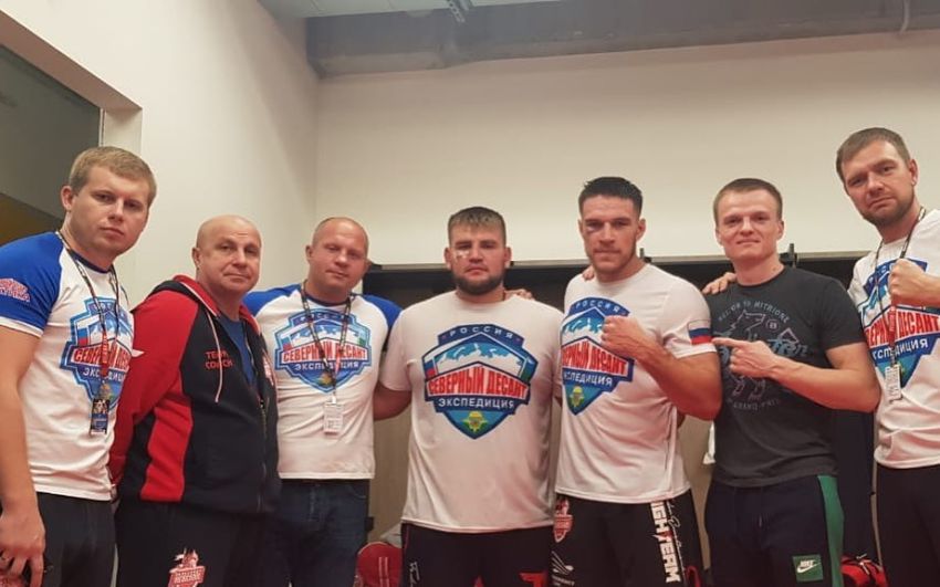 Федор Емельяненко поздравил Вадима Немкова и Кирилла Сидельникова с победами на Bellator 230