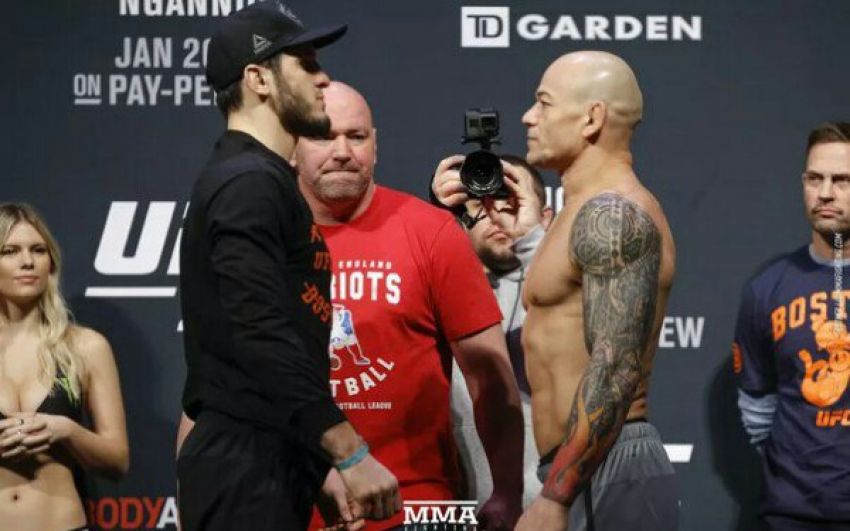 Видео боя Ислам Махачев - Глейсон Тибау UFC 220