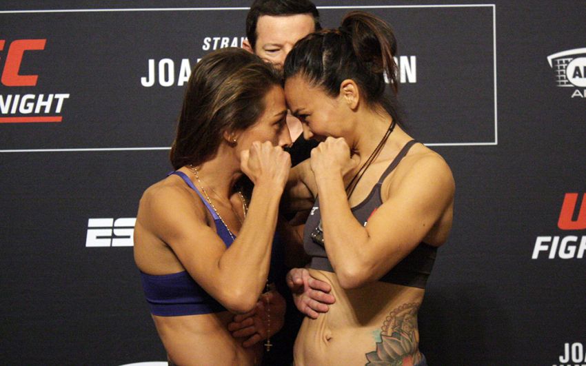 Видео боя Йоанна Енджейчик - Мишель Уотерсон UFC Fight Night 161