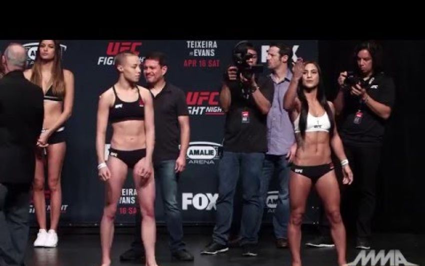 Взвешивание UFC on Fox 19