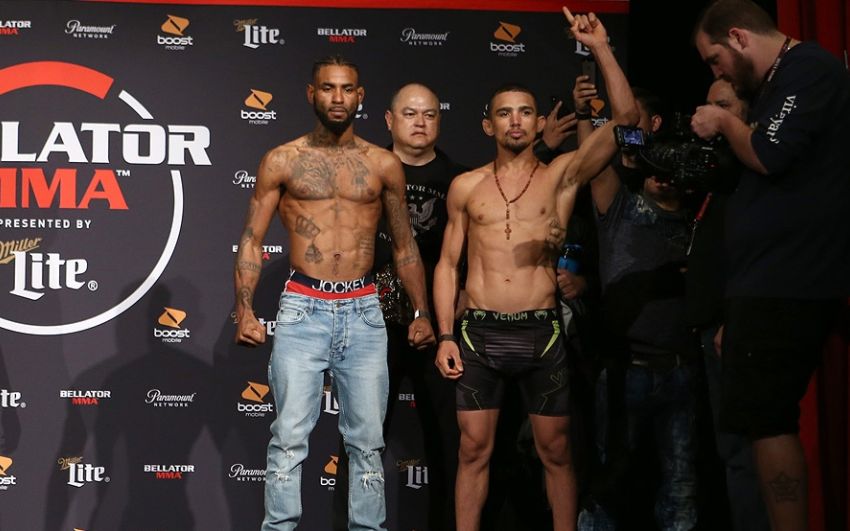 Результаты взвешивания участников турнира Bellator 195