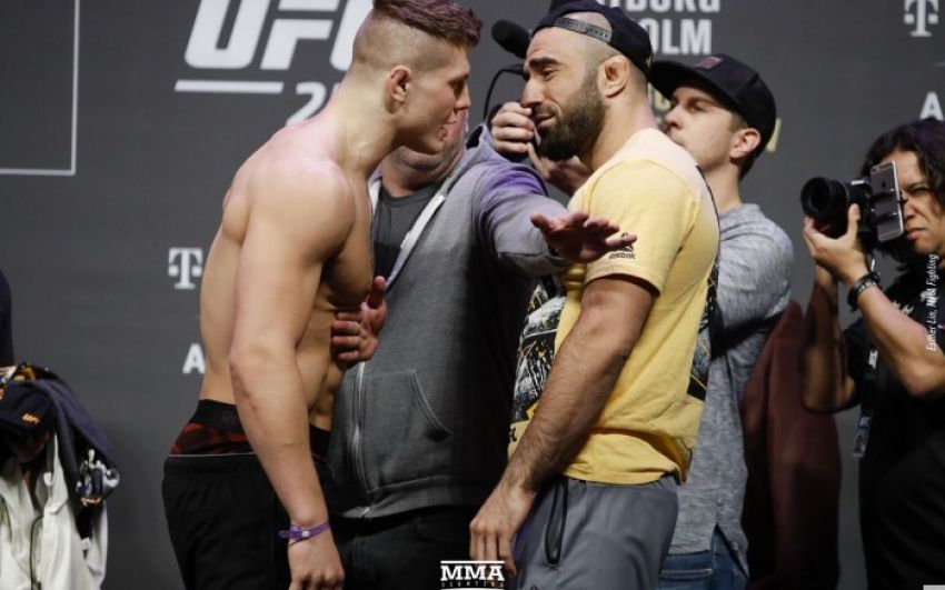 Видео боя Омари Ахмедов - Марвин Веттори UFC 219