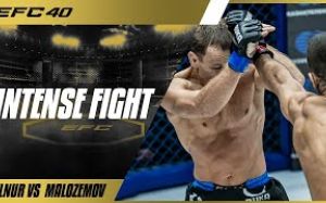 Видео боя Леонид Малоземов – Ильнур Ахметвалеев EFC 40
