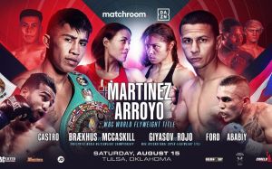Официально: Matchroom Boxing проведет боксерское шоу 15 августа в США