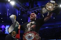 Александр Усик выкупил права на трансляцию реванша с Джошуа, чтобы устроить бесплатный показ в Украине
