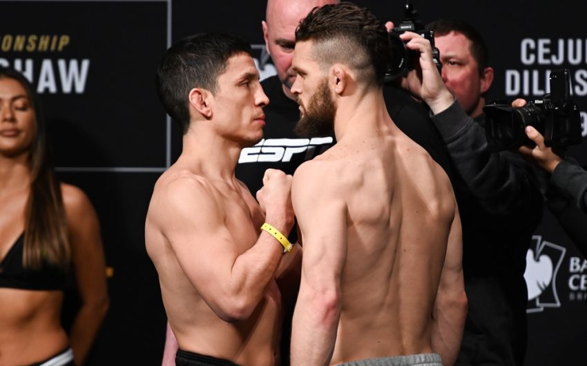 Видео боя Джозеф Бенавидез - Дастин Ортиз UFC Fight Night 143