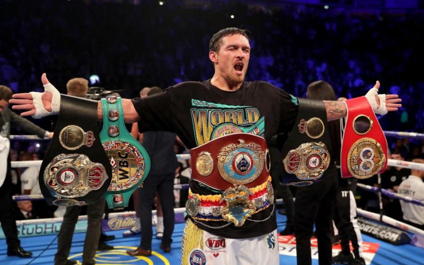 Александр Усик отказался от боя с Лебедевым и освободил титул WBA 