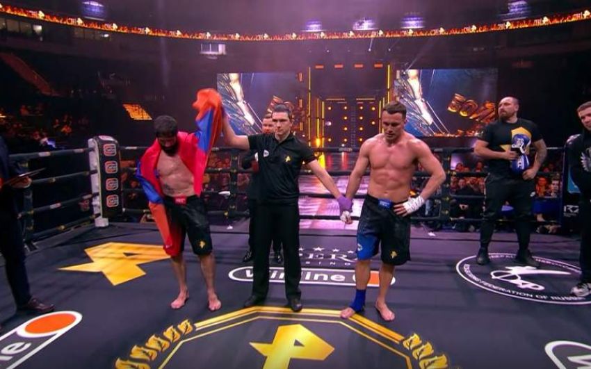 Видео боя Артем Тарасов – Давид Хачатрян ФКР ПРО 3