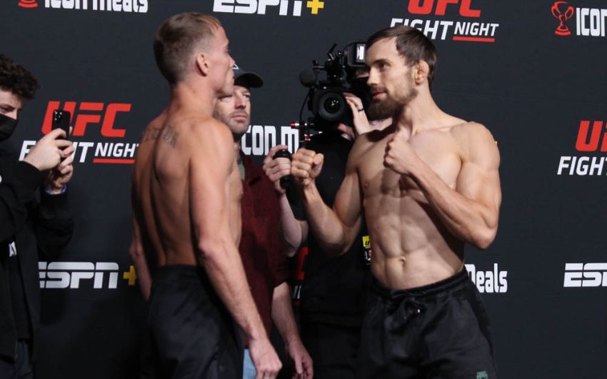 Видео боя Людовит Клейн - Нейт Ландвер UFC Fight Night 195