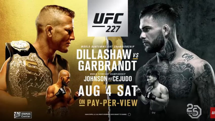 Открытые тренировки главных участников турнира UFC 227: Диллашоу - Гарбрандт 2