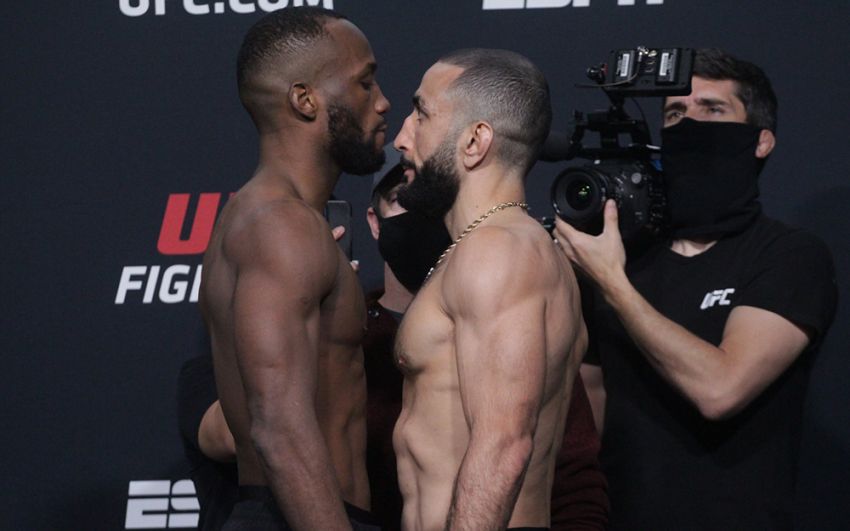 Видео боя Леон Эдвардс - Белал Мухаммад UFC Fight Night 187