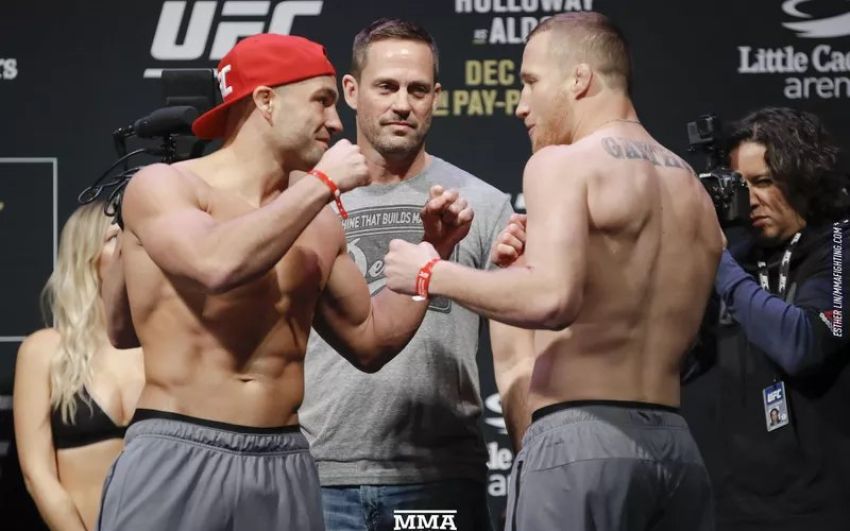 Видео боя Джастин Гэтжи - Эдди Альварес UFC 218