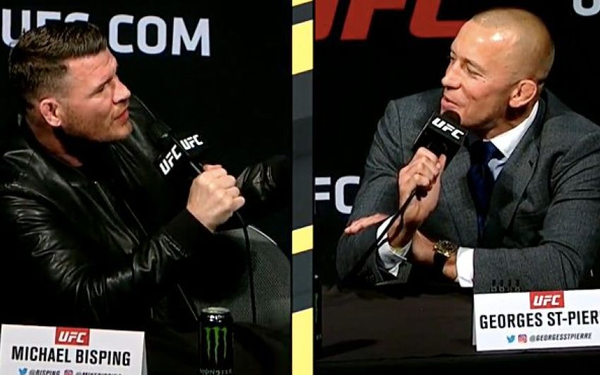 UFC 217: Лучшие моменты пресс-конференции Биспинга и Сент-Пьера