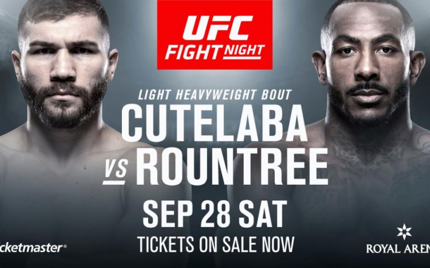 Ион Куцелаба - Халил Рунтри на турнире UFC в Копенгагене