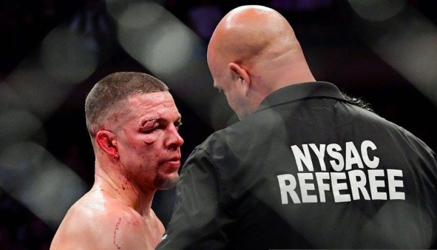 Врач, остановивший бой Масвидаль - Диас на UFC 244, объяснил свое противоречивое решение