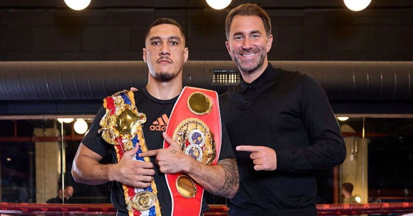 Эдди Хирн отреагировал на решение IBF отобрать титул у Опетайи