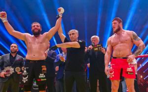 Видео боя Григорий Пономарев - Юсуп Шуаев AMC Fight Nights 110