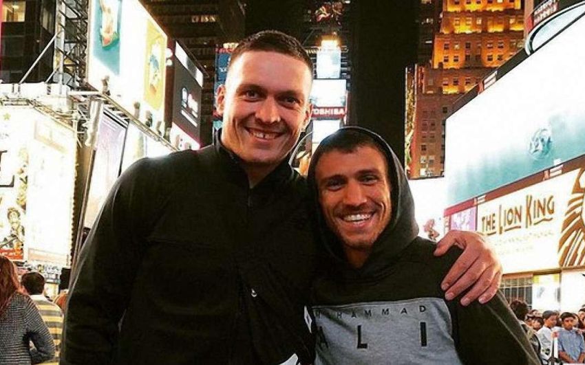 Василий Ломаченко поздравил Усика с днем рождения: "Гни свою линию!"