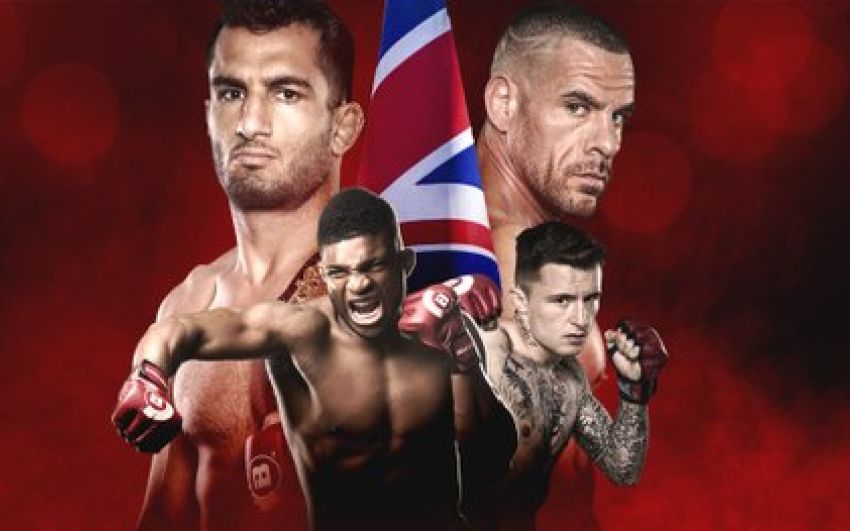 Файткард турнира Bellator London