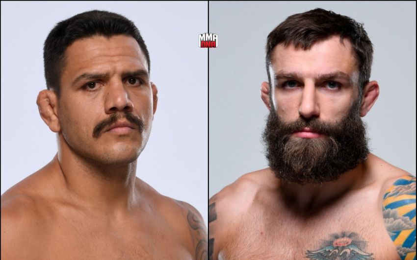 Официально: Рафаэль Дос Аньос встретится с Майклом Кьезой на UFC Raleigh 25 января