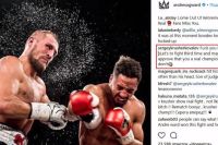 Ковалёв в грубой форме бросил вызов Андре Уорду, ответив на фото в Инстаграме
