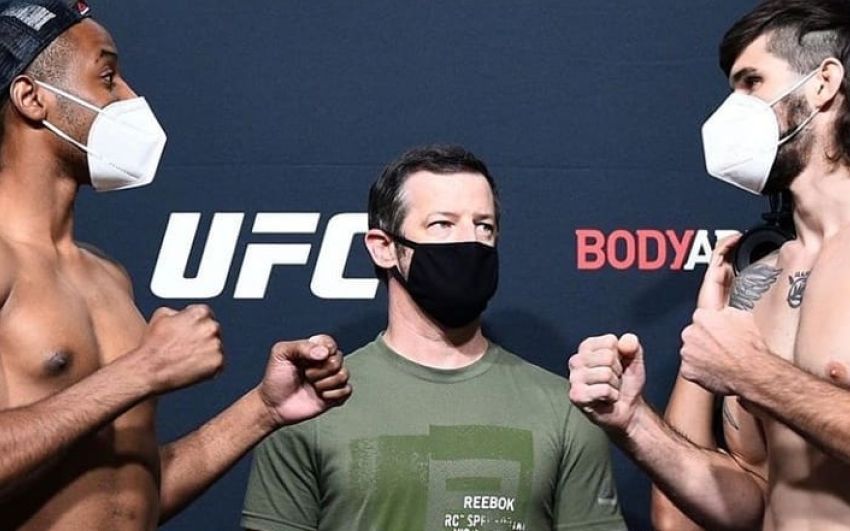Видео боя Карлтон Майнус - Мэттью Сэмельсбергер UFC on ESPN 15