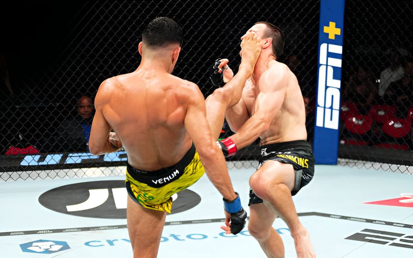 Видео боя Габриэль Сантос - Джек Дженкинс UFC 312