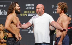 Видео боя Бен Аскрен - Хорхе Масвидаль UFC 239