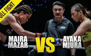 Видео боя Майра Мазар - Айяка Миура One Championship A New Tomorrow