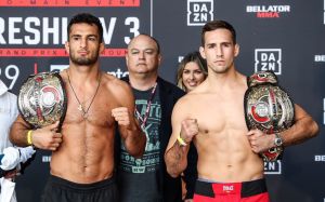 Видео взвешивания участников турнира Bellator 206