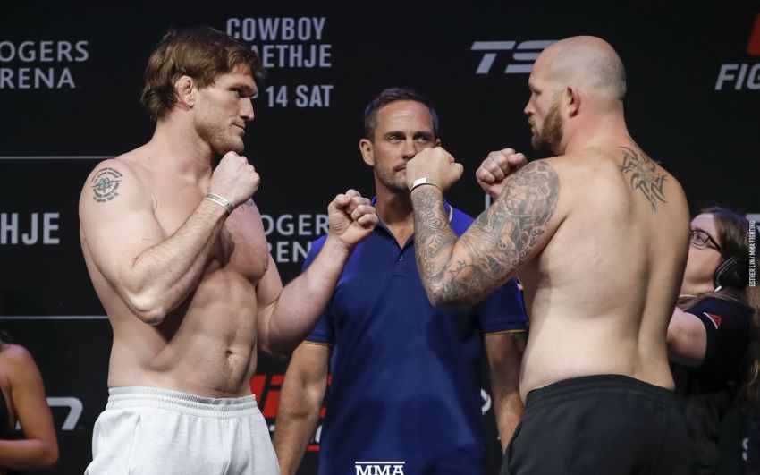 Видео боя Тодд Даффи - Джефф Хьюз UFC Fight Night 158