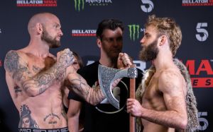 Видео боя Сорен Бак - Терри Бразьер Bellator London