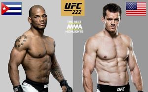 Видео боя Си Би Долловэй - Гектор Ломбард UFC 222