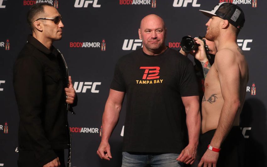 Видео боя Тони Фергюсон - Джастин Гэтжи UFC 249