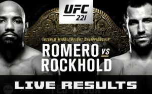 Битва взглядов главных участников турнира UFC 221