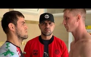 Видео боя Денис Пушкарев — Абдусамад Сангов Битва на Волге 10