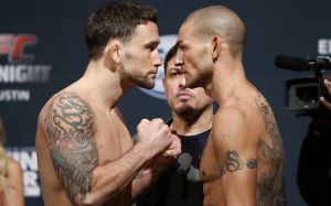 Видео боя Фрэнки Эдгар - Каб Свонсон (реванш) UFC Fight Night 128 