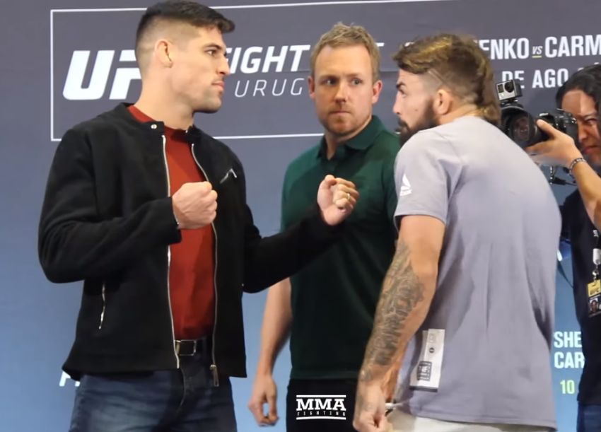 Битвы взглядов перед турниром UFC Fight Night 156: Валентина Шевченко - Лиз Кармуш