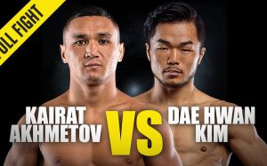 Видео боя Кайрат Ахметов - Даэ Хван Ким ONE Championship: Collision Course 2