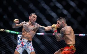 Видео боя Илия Топурия – Макс Холлоуэй UFC 308