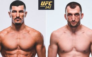 Муслим Салихов - Нордин Талеб на UFC 242 в Абу-Даби