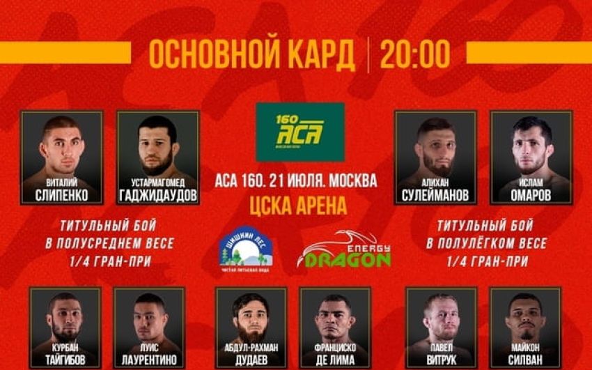 Видео боя Франциско де Лима Мациель – Абдул-Рахман Дудаев ACA 160