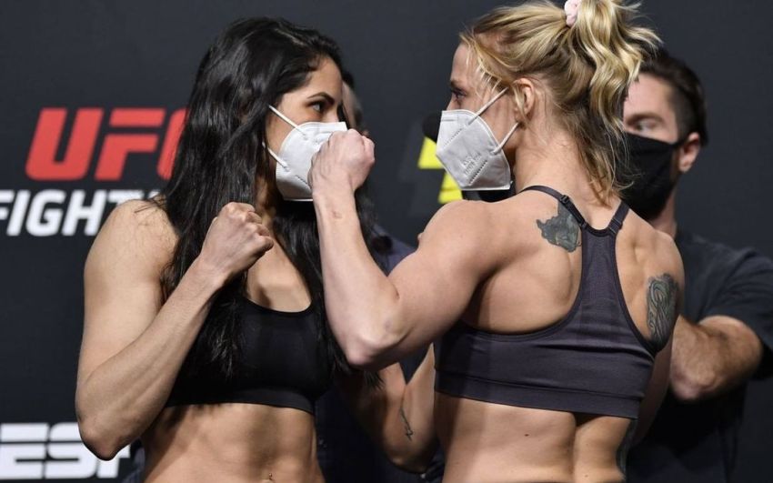 Видео боя Полиана Виана - Эмили Уитмайр UFC on ESPN+ 33