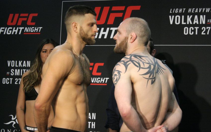 Видео боя Келвин Каттар - Крис Фишголд UFC Fight Night 138