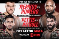 Результаты турнира Bellator 297