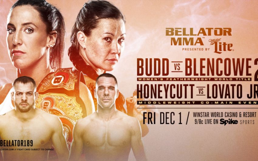 Видео турнира Bellator 189 