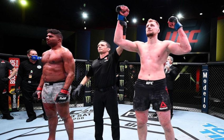 Слова Александра Волкова после победы над Оверимом на UFC Fight Night 184